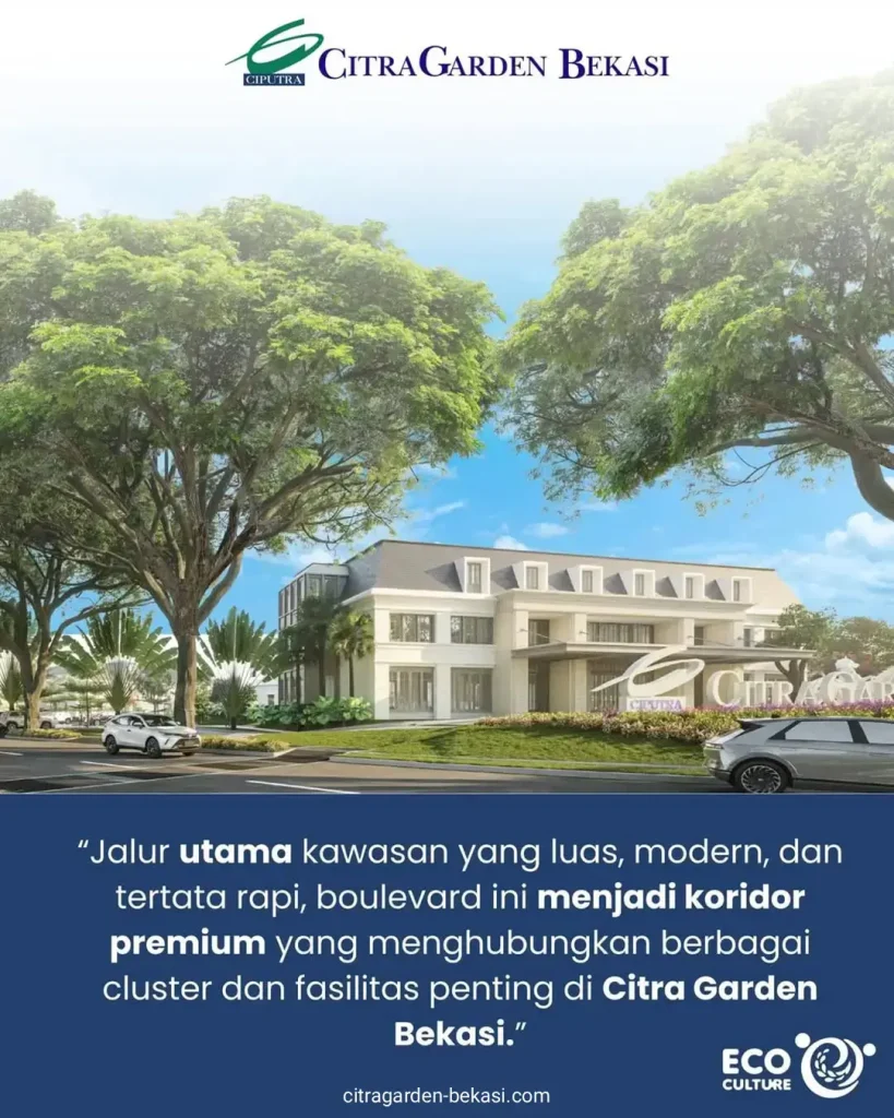 Boulevard Citra Garden Bekasi